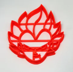 cortante galletita vegetta dragon ball 10x9cms C1707