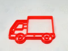 cortante galletita camion mod A 9x6cms auto autitos C1659