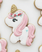 CORTANTE SILUETA UNICORNIO BEBE 10X9 ANCHO C2031 - cortantesparty