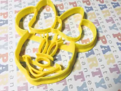 cortante galletitas minie mouse head 9 x 8 C639