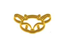 CORTANTE CIERVO HEAD HAPPY 13X8CMS ALTO BOSQUE C1961 en internet