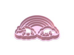 CORTANTE ARCO IRIS EL Y ELLA 9,5 X 6,5 CMS ALTO C1940 - comprar online