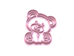 CORTANTE GALLETITA OSO PELUCHE 8X7.5 CMS ANCHO C1955 en internet