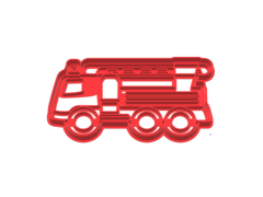 CORTANTES CAMIONES SET VEHICULOS X 05 U VOLCADOR BOMBEROS CAMION en internet