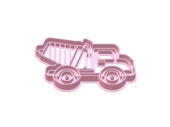 CORTANTE CAMION MEZCLADOR 10.5X6.5 CMS ALTO C1984 - comprar online