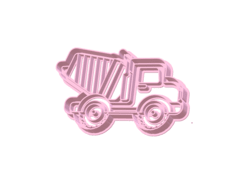 CORTANTE CAMION MEZCLADOR 10.5X6.5 CMS ALTO C1984