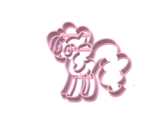 cortante molde little pony unicornio 08 CMS CORTANTES C039 en internet