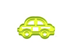 cortante galletitas auto autito 9 x 6 c826 en internet