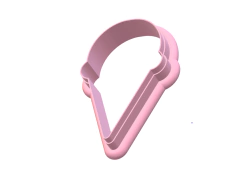 CORTANTE CONO HELADO 12 X 7,5 CMS ANCHO LINEA BAKERY MAX C2504 PREMIUM - cortantesparty