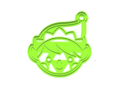 CORTANTE GALLETITA DUENDE NAVIDAD 8,5 X 9 CMS C1903 en internet