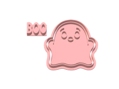 CORTANTE FANTASMA BOO RIP HALLOWEEN 8 X 8 CM ANCHO C2772