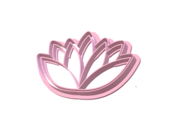 CORTANTE FLOR DE LOTO 2 PARTES 9 X 6 CMS ALTO C2342 en internet