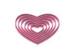 CORTANTE REPOSTERIA SET CORAZON CORAZONES MAX C2200 - comprar online