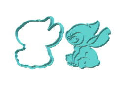 CORTANTE LILO STICH 2 PARTES 2022 9 X 8 CMS ANCH0 C2752 en internet