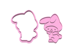 CORTANTE GALLETITA KUROMI MOD D 9 X 7 CMS C2816 - tienda online