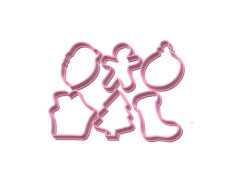 CORTANTES REPOSTERIA NAVIDAD SET 4 CMS ALTO CUPCAKES X 06 U C2242 en internet