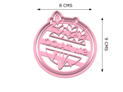 CORTANTE GALLETITAS 3D FONDANT SIN TACC LOGO CELIACOS C2460 - comprar online