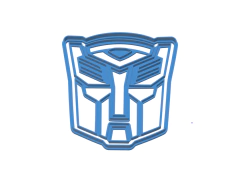 cortante galletitas logo transformers autoboth 08 cms C037