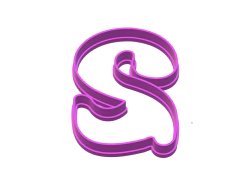 CORTANTE GALLETITAS NUMERO DOS HAPPY X 08 CMS ALTO FONDANT C1775 - comprar online