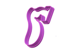 CORTANTE GALLETITAS NUMERO SIETE HAPPY X 08 CMS ALTO FONDANT C1780 en internet