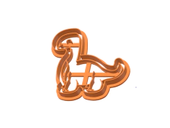 CORTANTE DINOSAURIO DIPLODOCUS HAPPY 9X5,5 CMS ALTO C2055 en internet