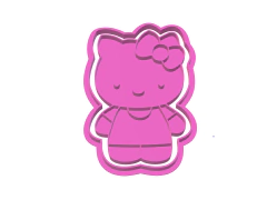 CORTANTE HELLO KITTY 2 PARTES 9.5 CMS ALTO X 7 CMS ANCHO C2872