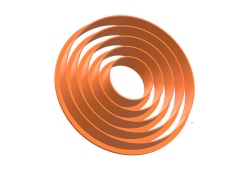 SET CIRCULOS TIMBALES X 05 UNIDADES X 2 CMS ALTO C2485 en internet