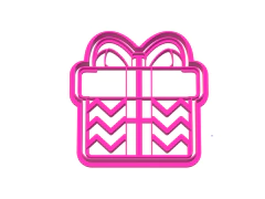 CORTANTE NAVIDAD CAJA REGALO 9X9 CMS ANCHO C2283 en internet