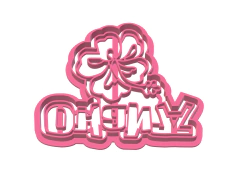 CORTANTE REPOSTERIA LILO STICH OHANA 7 X 9 CMS ANCHO 2 PARTES C2339