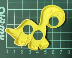 combo cortante galletitas fondant baby dinosaurios x 06 cms x 05u C405 - cortantesparty