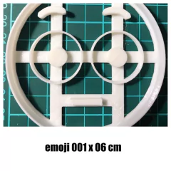 cortante galletitas emoji chicos 001 x 06 cms C094