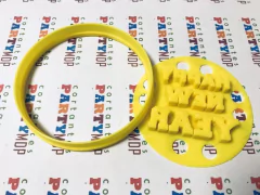 cortante galletitas happy year navidad cookie 7,5 cms C581 - comprar online