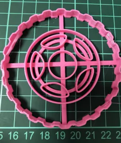 cortante galletita rueda monster jam truck 08cm C817 - comprar online