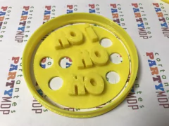 cortante galletitas ho ho ho navidad cookie 7,5 cms C579