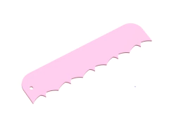 Espatula Alisador Icing 25X6 CMS MOD J Espesores Reposteria C1860