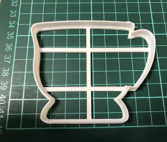 cortante galletita taza de te siluette 09 cms C904 - cortantesparty