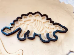 cortante galletitas dinosaurio stegosaurus bones 11 x 07 C614 - tienda online