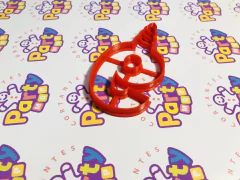 cortante galletita numero 8 unicornios 09 cms C1033