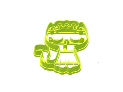 CORTANTE GALLETITA GATO MIAU 10X7 CMS ANCHO ANIMALES C1909