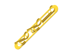 cortante galletitas reglas notas musicales mod A cms C109 24 x 4 cms en internet