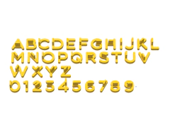 CORTANTE REPOSTERIA STAMP 1.5 CMS ALTO MULTICOLOURS C2268