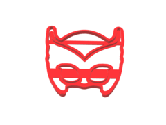 Cortantes Galletitas ululette mascara Heroes En Pijamas 10 Cms pj mask C029