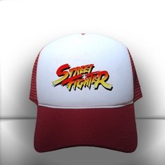BONÉ STREET FIGHTER RED - Pássaro Dourado