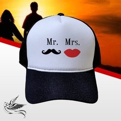 BONÉ MR & MRS TOP CASAL SNAPBACK TRUCKER - loja online