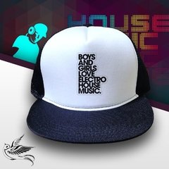 BONÉ BOYS AND GIRLS ELETRO HOUSE MUSIC - loja online