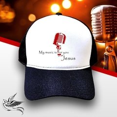 BONÉ MUSIC FOR JESUS - loja online