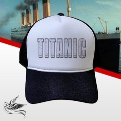 BONÉ TITANIC SILVER SNAPBACK TRUCKER - loja online