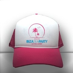 BONÉ IBIZA SEA PARTY PINK - Pássaro Dourado