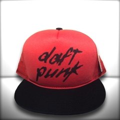 BONÉ DAFT PUNK RED - loja online