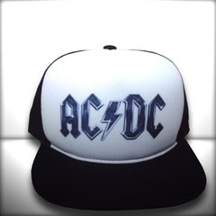 BONÉ AC DC DIAMANTE ABA RETA - loja online